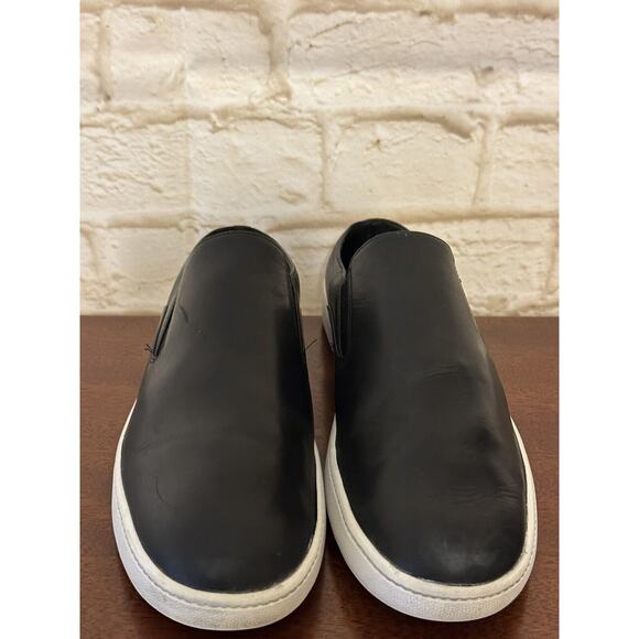 Vince Women's Black Leather Casual Slip-On Shoes Size 8M - Picture 15 of 16